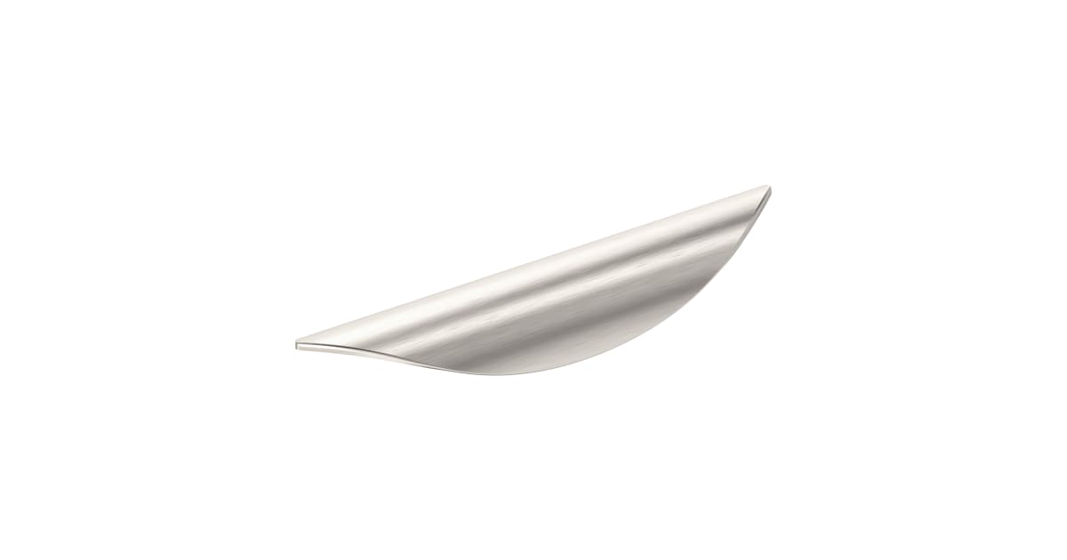 Miseno 3-3/4 Inch Center To Center Finger Cabinet Pull