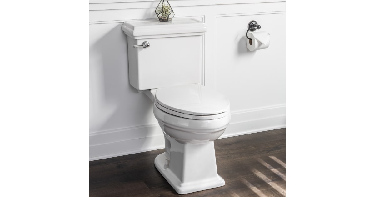 Miseno MNO240C2BWH Santi TwoPiece HighEfficiency Toilet