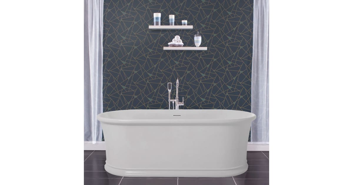 Miseno Mno6632fso 66 Free Standing Oval Acrylic Build Com