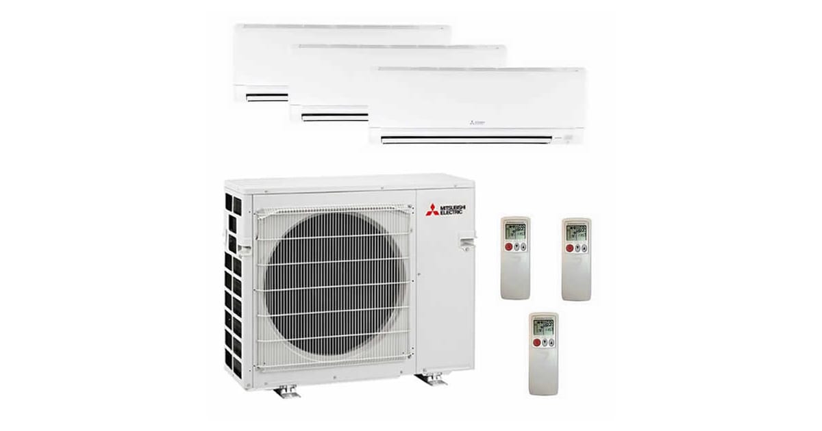 Mitsubishi M3H24W06091200-B 23600 BTU Cooling / 25000 BTU | Build.com