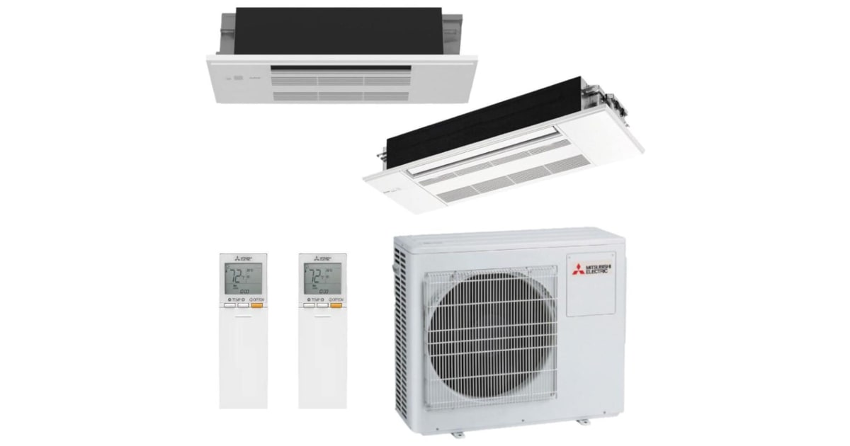 Mitsubishi MXZ2C20NA4 MLZKY06NA MLZKP12NA2 20K BTU Cooling / 25K BTU