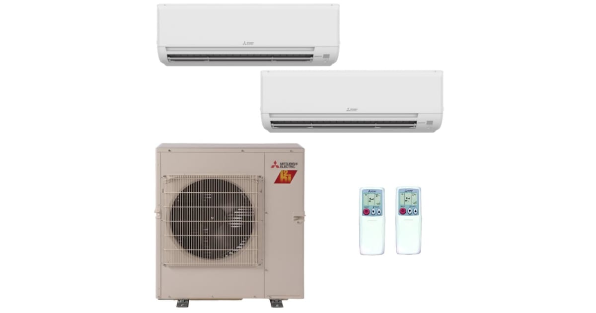 Mitsubishi MXZ3C30NAHZ3 MSZGS09 MSZGS15 23,600 BTU