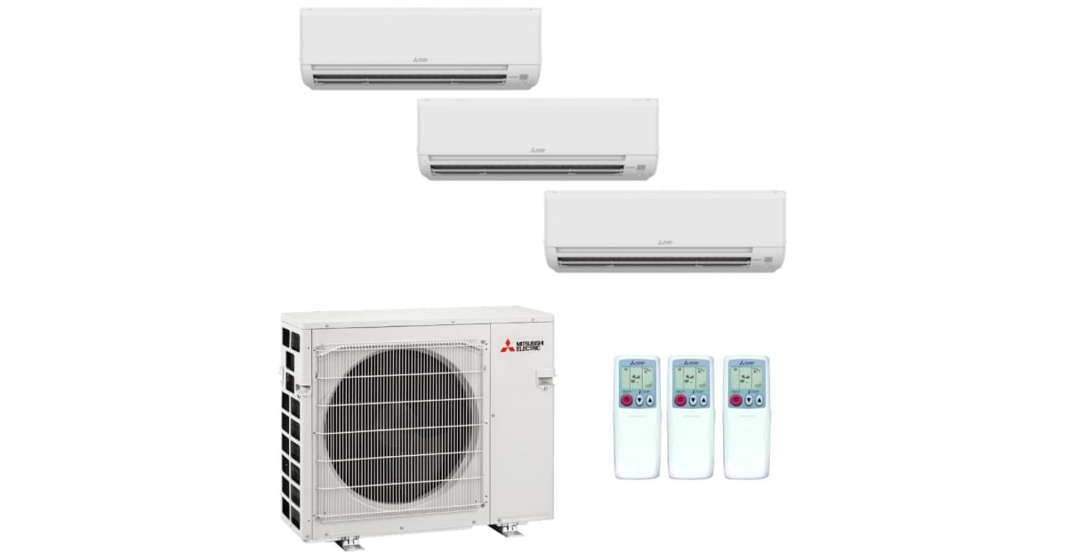 Mitsubishi MXZ4C36NA3 2MSZGS09 MSZGS18 36.4K BTU