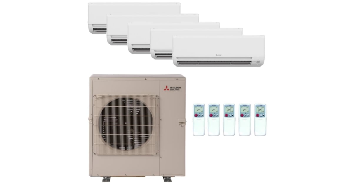 Mitsubishi MXZ5C42NA3 4MSZGS09 MSZGS15 43,000 BTU