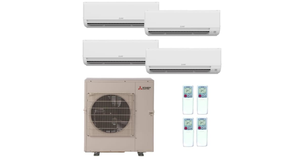 Mitsubishi MXZ5C42NA3 MSZGS09 3MSZGS12 43,000 BTU