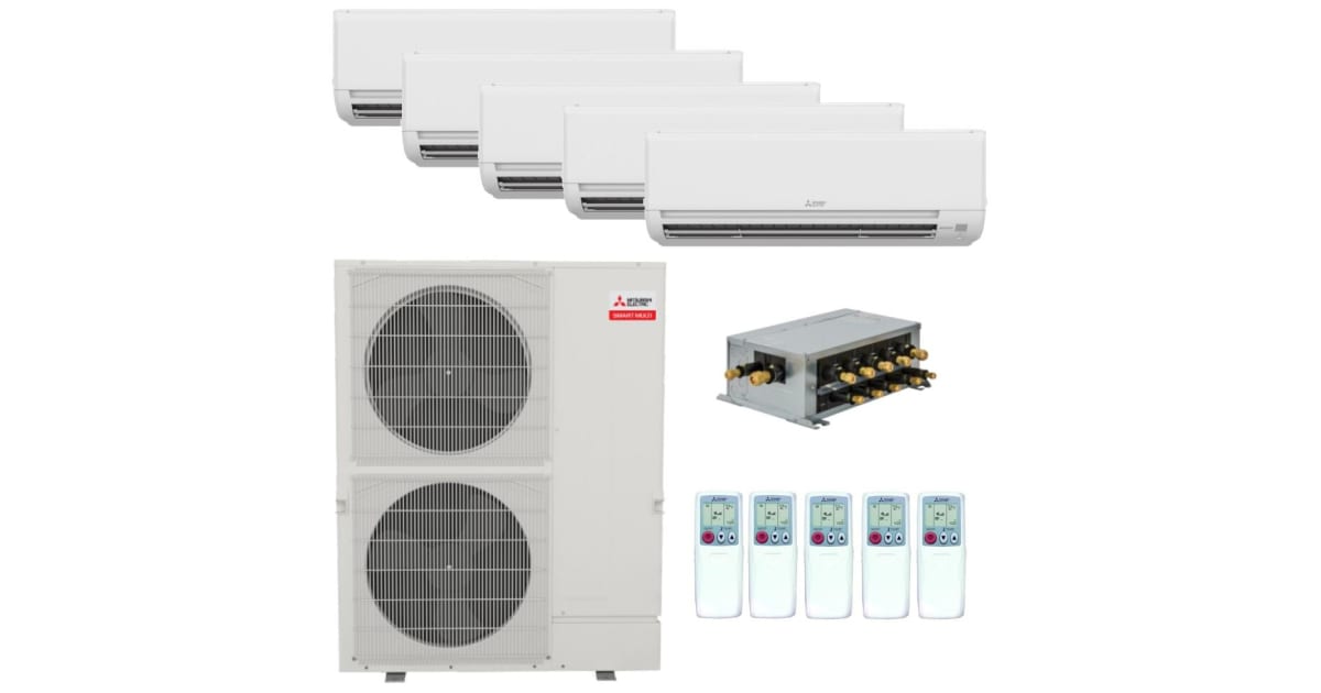 Mitsubishi MXZSM48NAM 5MSZGS09 48,000 BTU Cooling /
