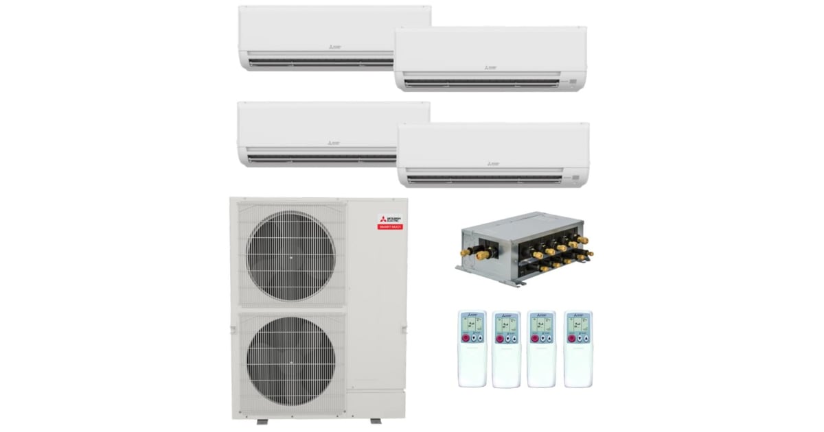 Mitsubishi MXZSM60NAM MSZGS06 3MSZGS18 60,000 BTU