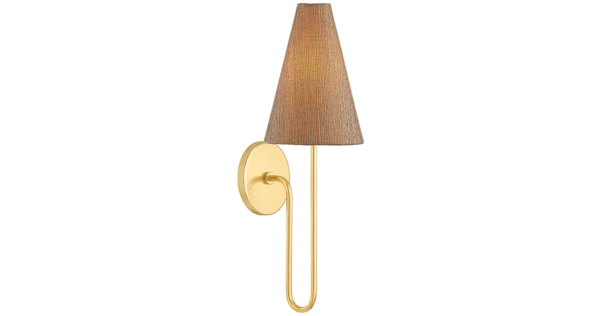Mitzi H987101-AGB Jessel 19" Tall Wall Sconce | Ferguson Home