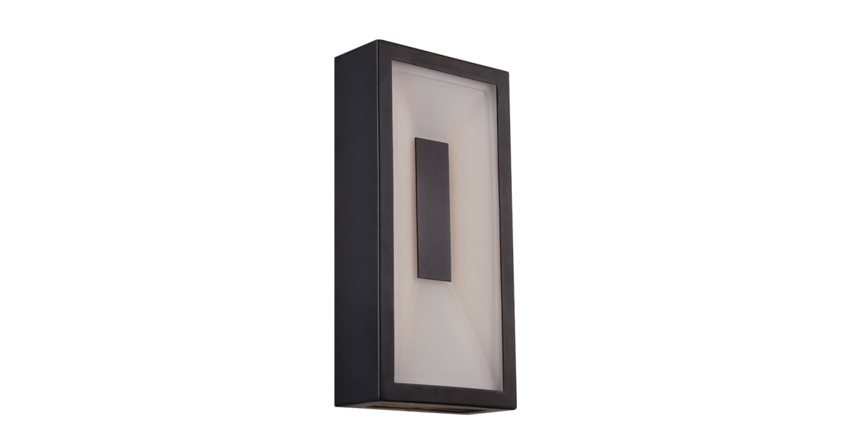 Modern Forms WS W1314 BK Vue 14 Indoor Outdoor Dimmable Build