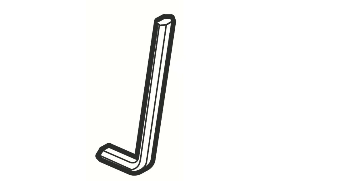 Moen 104447 Pack of 12 Hex Key Wrenches for 8305, 8306,