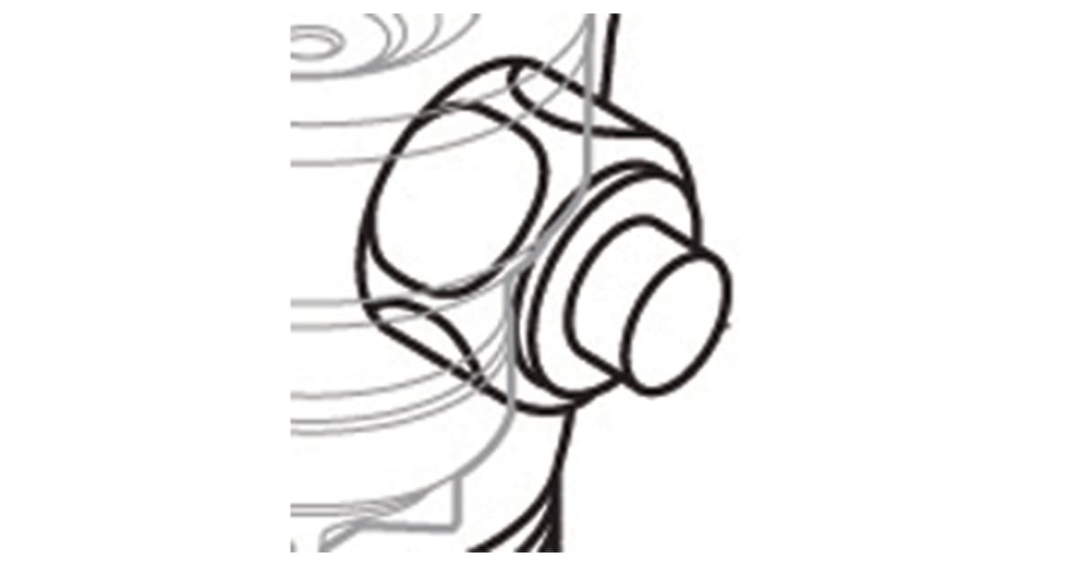 Moen 104524 Manual Override Button for Flush Valve