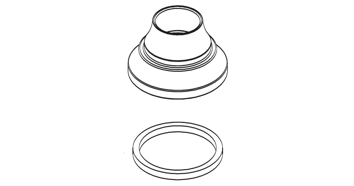 Moen 116672 Handle Escutcheon Kit