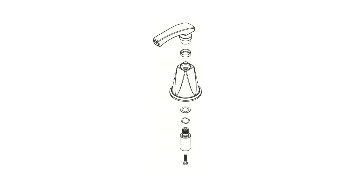 Moen 134402BN Replacement Handle Kit Only from the Divine
