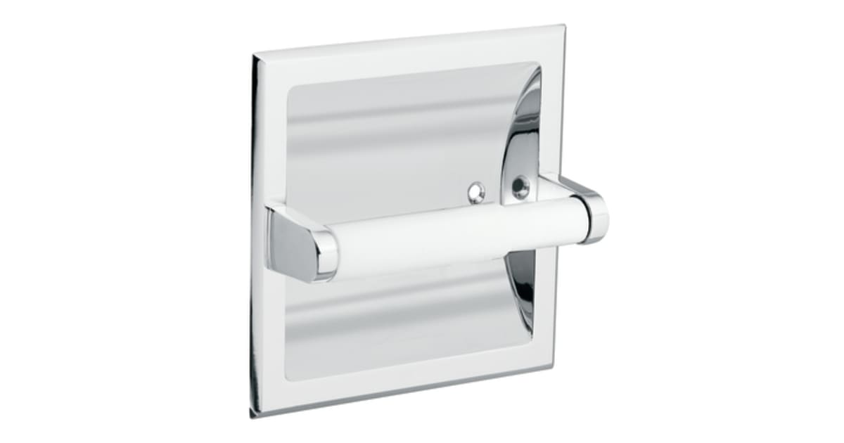 Moen 1576SS Recessed Toilet Paper Holder from the Donner