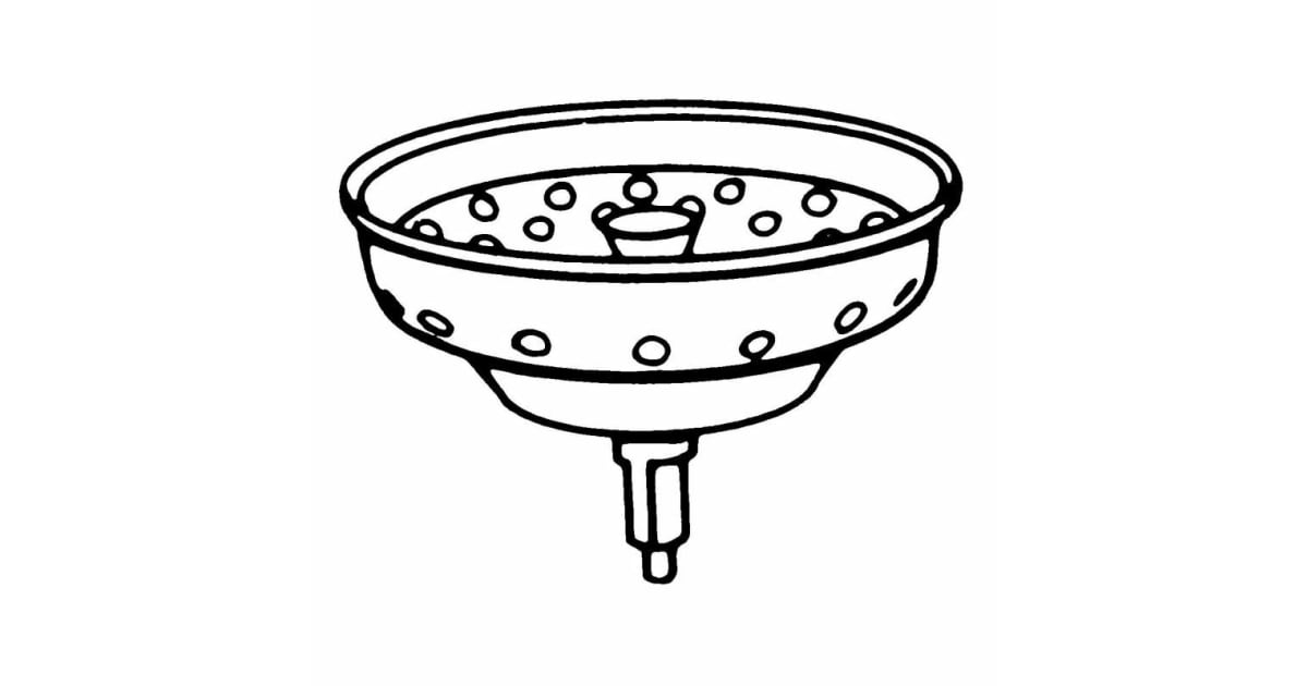 Moen 22194 31/2" Kitchen Sink Strainer Basket ZH400