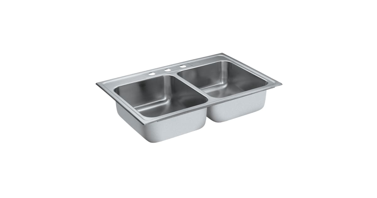 Moen 22872 Fixture Kitchen Sink Stainless Steel from the