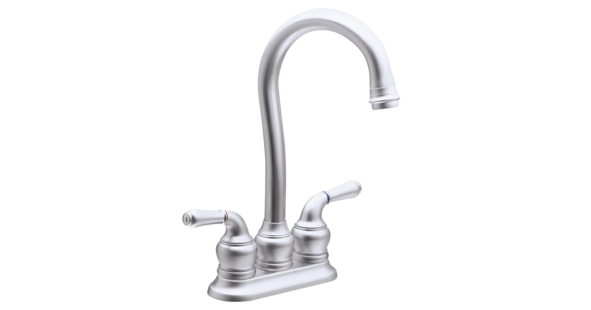 Moen 5996PM Faucet Bar Double Handle from the Monticello series ...