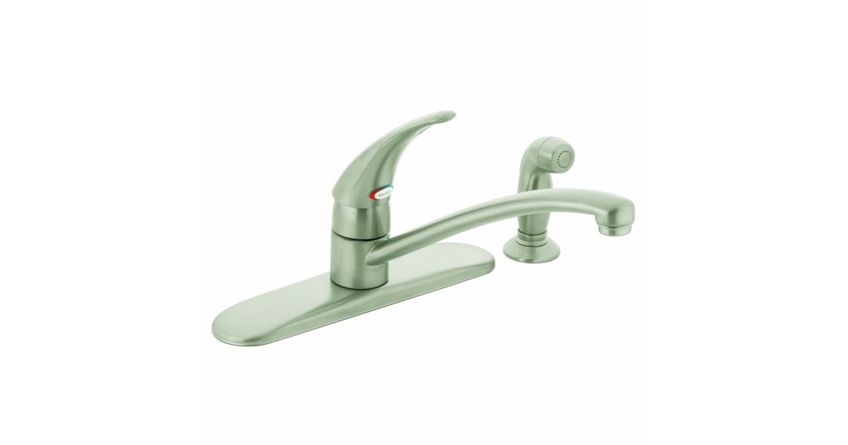Moen 7630SL Faucet Kitchen Single Handle from the Monticello series ...