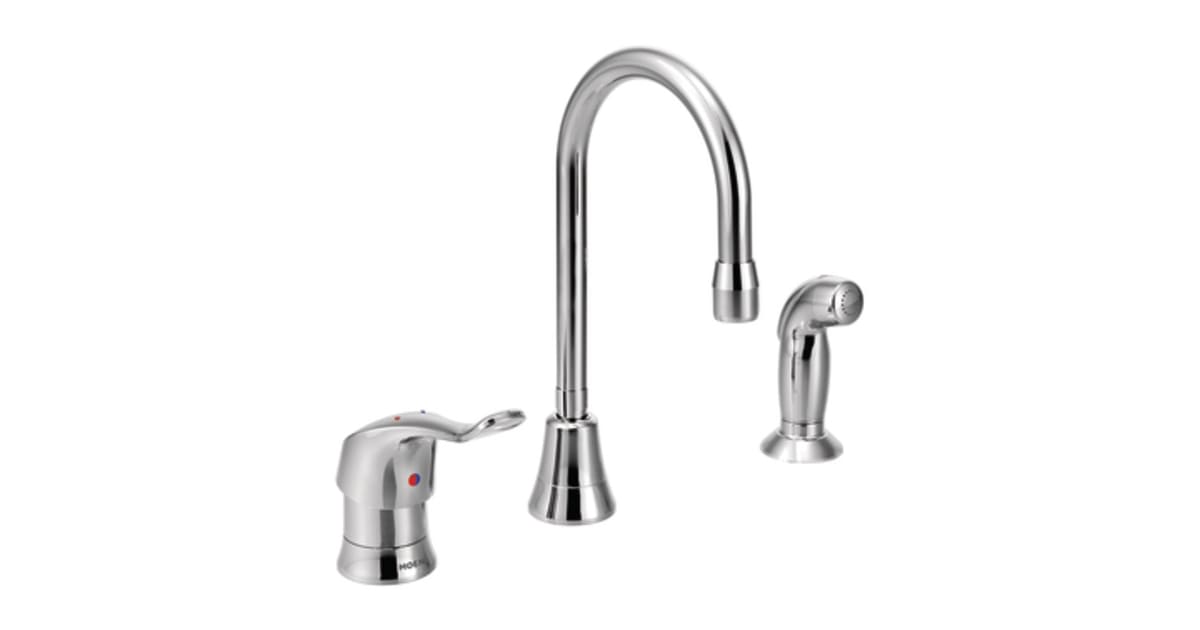 Moen 8138 M-DURA Commercial Kitchen Faucet - | Build.com