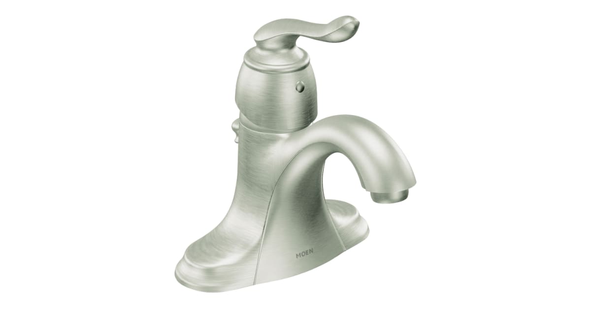 Moen 84000CBN SingleHandle Centerset Lavatory Faucet with