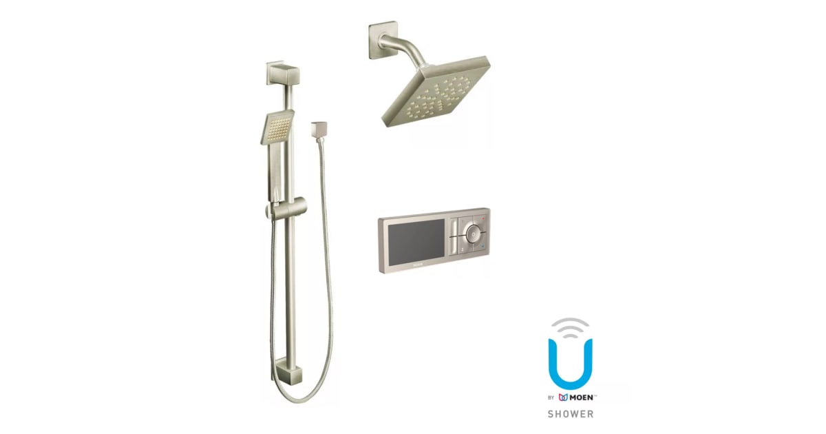 Moen MOENU825BN Moen U Shower Package from the Moen U