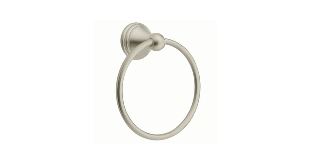 Moen DN8486BN Towel Ring from the Preston Collection