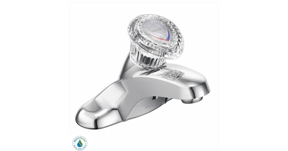 Moen 4601 Single Handle Bathroom Faucet from the Chateau