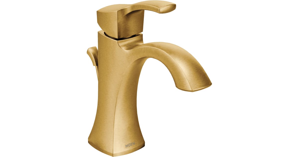 Moen 6903BG Voss Single Handle Single Hole Bathroom Faucet