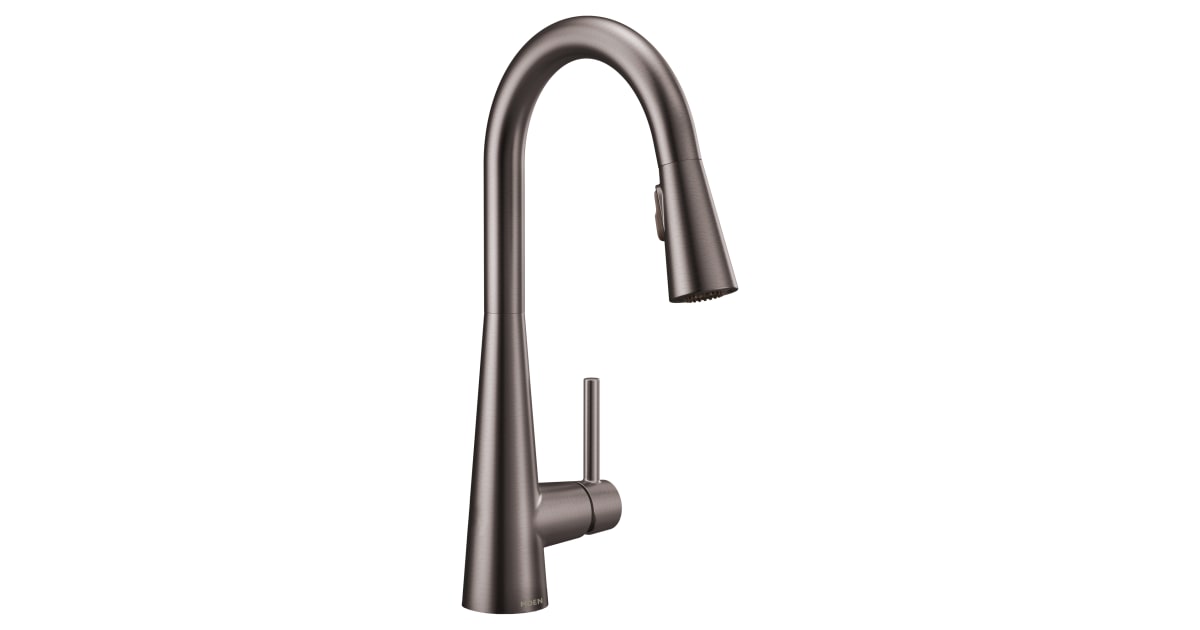 Moen 7864BLS Sleek 1.5 GPM Single Hole Pull Down Kitchen Build