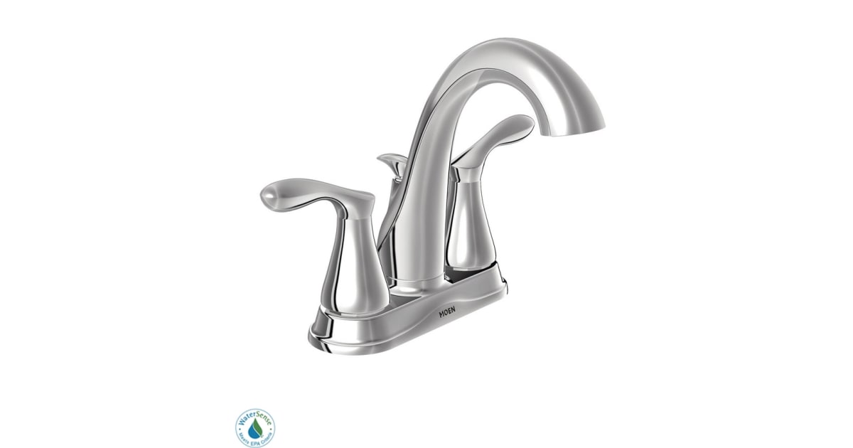 Moen 84948 Double Handle Centerset Bathroom Faucet from the Varese ...
