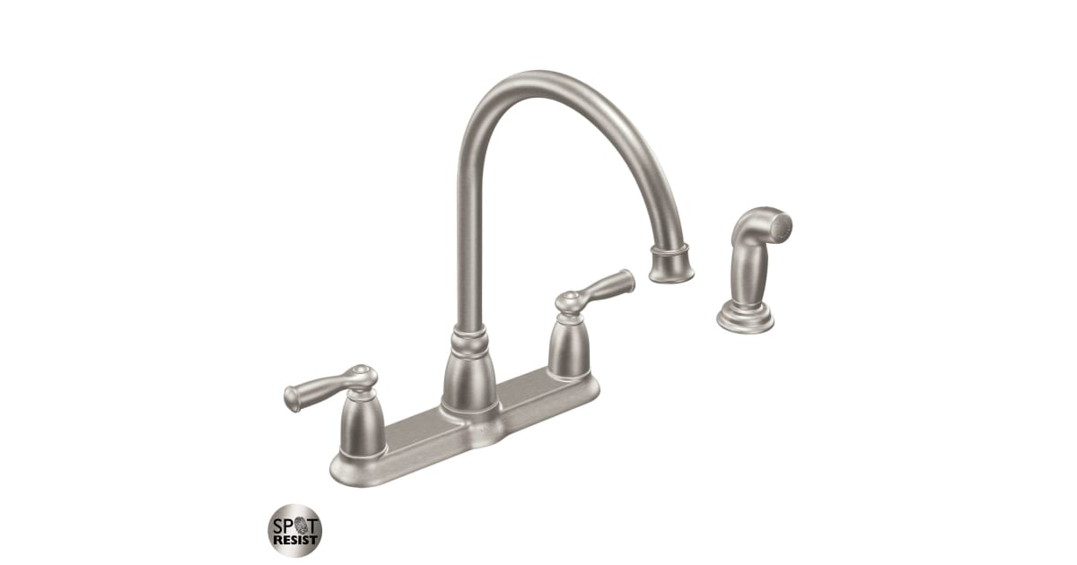 Moen CA87000SRS Banbury High-Arc Kitchen Faucet | Build.com