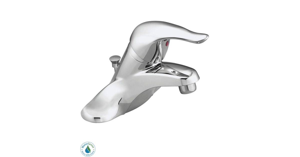 Moen L64621 Single Handle Centerset Bathroom Faucet from