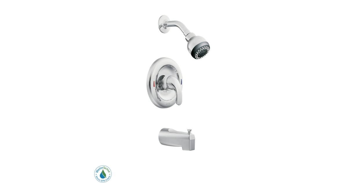 Moen L82694EP PosiTemp Pressure Balanced Tub and Shower