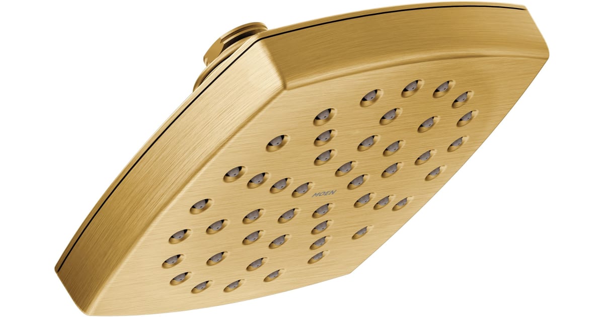Moen S6365 Voss Duschkopf – 15 Cm Durchmesser, Ein-Funktion, Chrom, Moderner Design-Duschkopf Für Die Badewanne