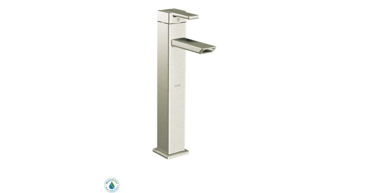 Moen S6711BN Single Handle Vessel Bathroom Faucet from the