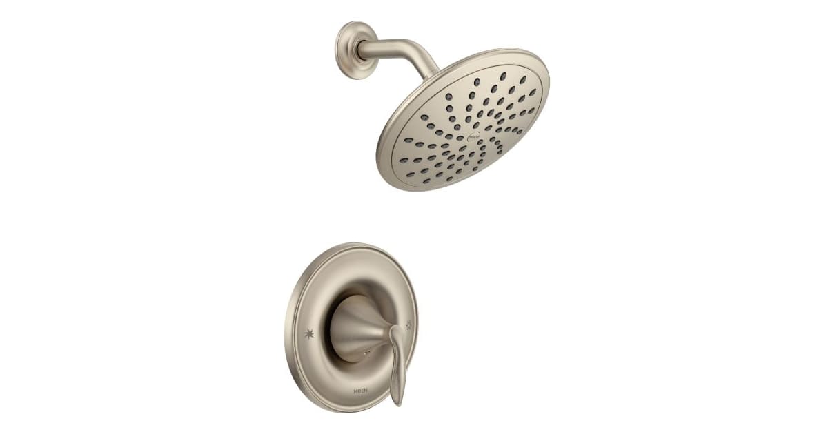 Moen Trim Kit T2232ep, EVA Duschsystem Mit Rainshower Duschkopf (20 Cm) – Chrom, Ohne Ventil
