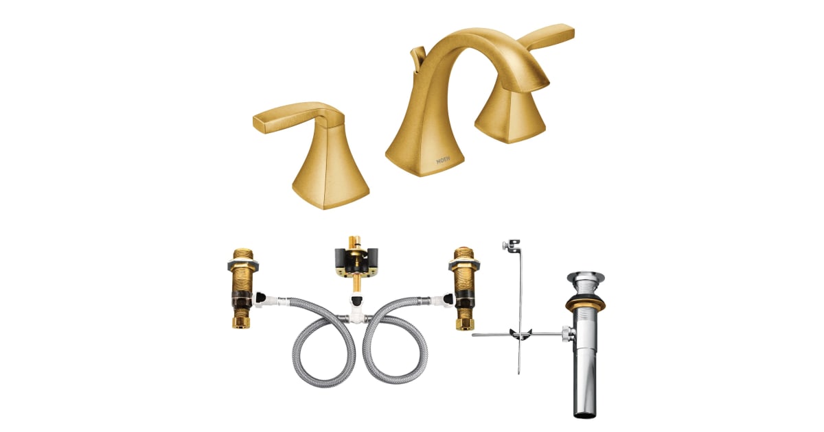 Moen T6905BG90002PKG Double Handle Widespread Bathroom