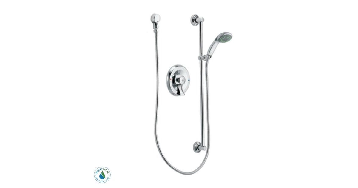 Moen T8346EP15 Shower Trim Package with 1.5 GPM Single