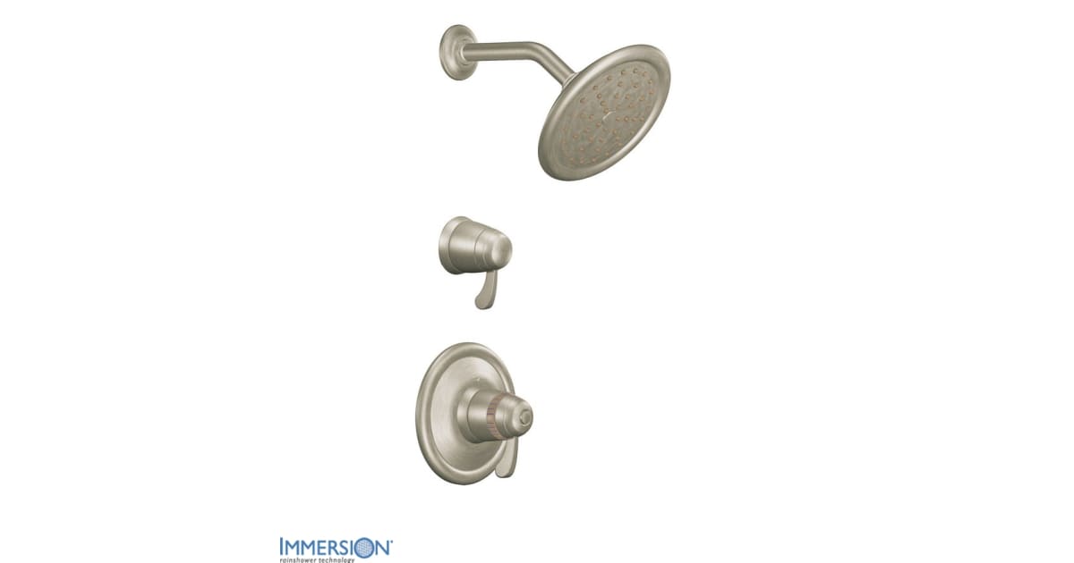 Moen TS3400BN Double Handle ExactTemp Thermostatic Shower | Build.com