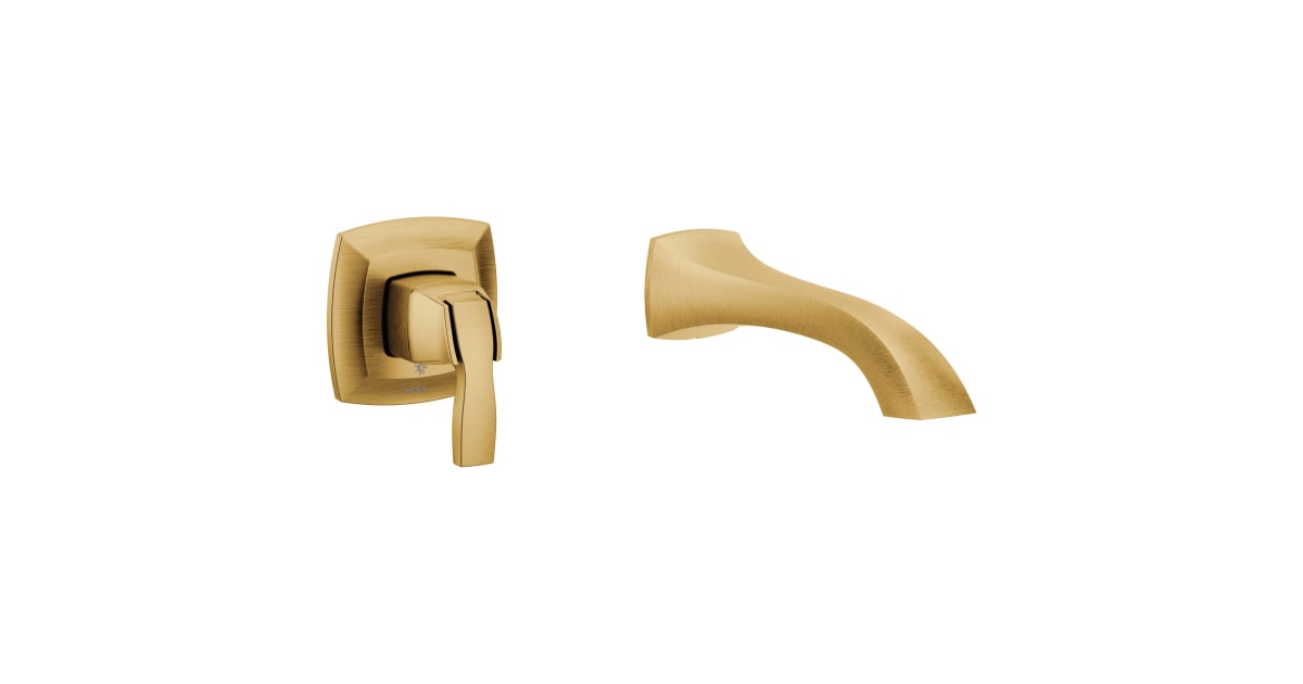 Moen Voss Duscharmatur In Gebürstetem Gold – Stylishes Design, ADA-konform & Mit M-PACT Ventilsystem