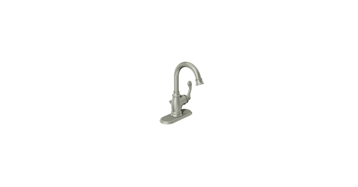 Moen 84007SRN Traditional Bathroom Faucet with 4" Centers