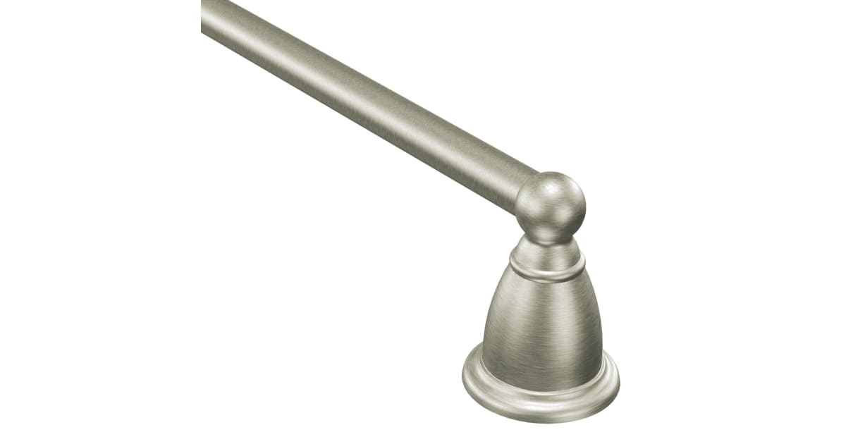 Moen YB2224BN 24" Towel Bar from the Brantford