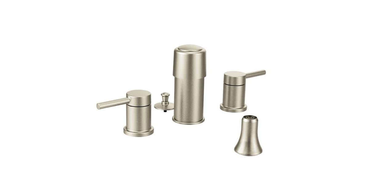 Moen T5191BN Widespread Bidet Faucet from the Align