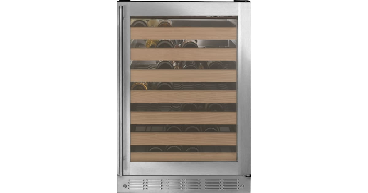 Monogram ZDWR240HBS 24 Inch Wide 57 Bottle Capacity Free