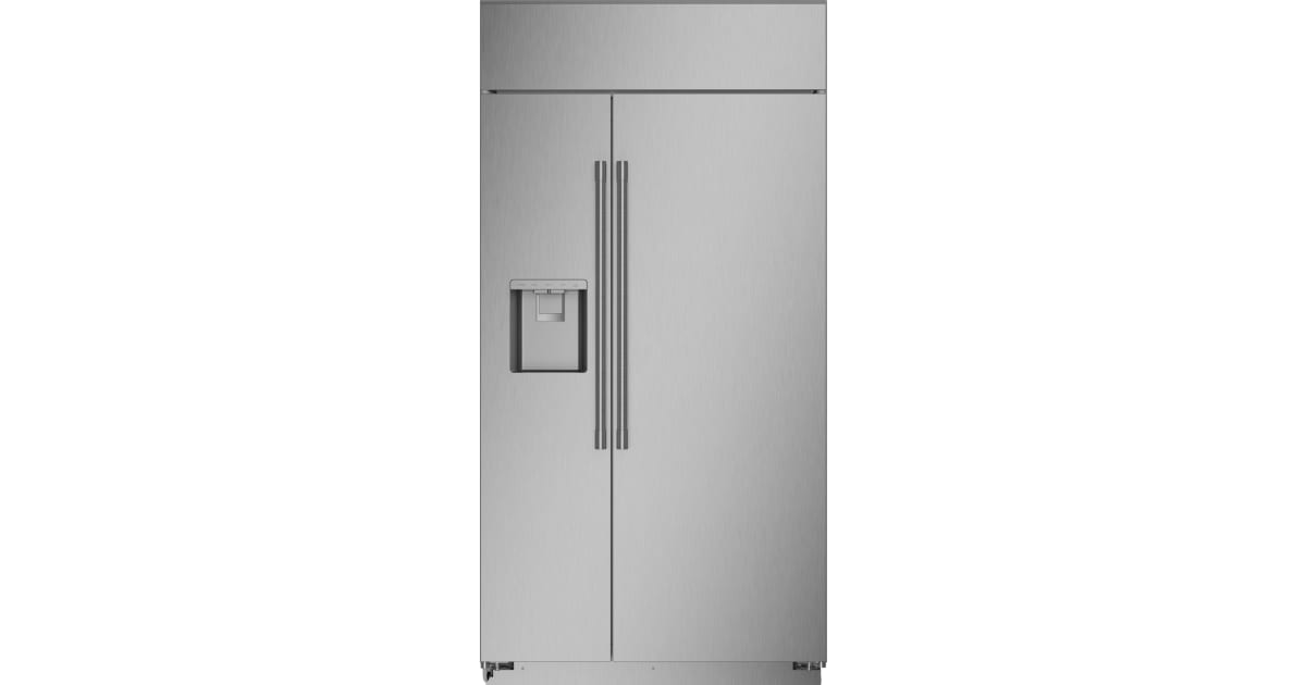 Monogram ZISS420DNSS 42 Inch Wide 24.4 Cu. Ft. Side By Build