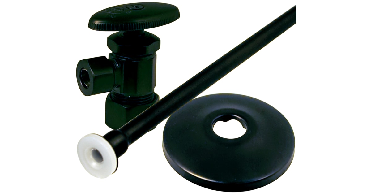 Monogram Brass MB251ORB Decorative Toilet Supply Kit