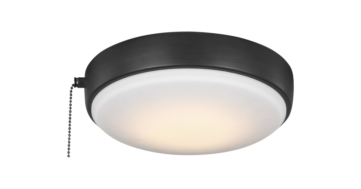 Monte Carlo MC265AGP 9" Wide LED Ceiling Fan Lighting Kit