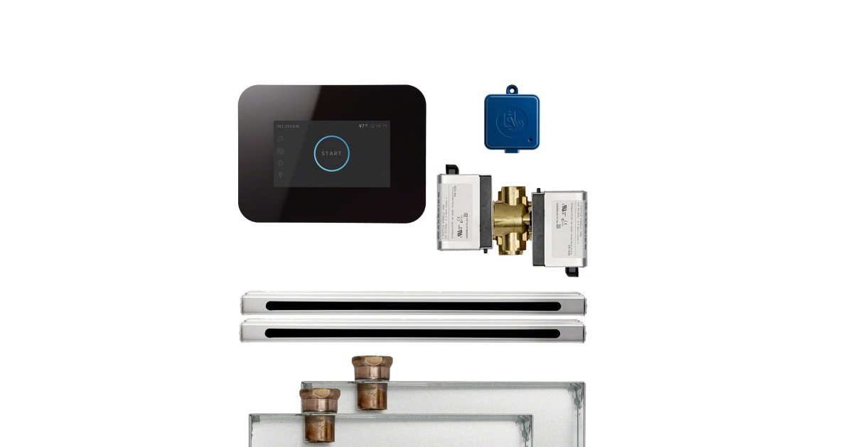 Mr Steam I3BUTLERL2BK iButler 2 Steam Shower Package