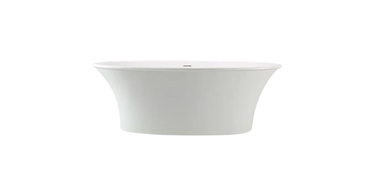 MTI Baths AST400WHGL Acquabella Stone Composite Air Tubs