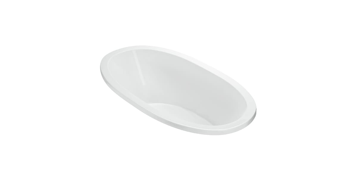 MTI Baths AW123WHDI Adena 3 66" Drop In Acrylic Air Bath